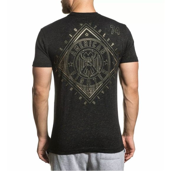 AMERICAN FIGHTER Men's T-Shirt S/S SIENA HEIGHTS T - Picture 7 of 9